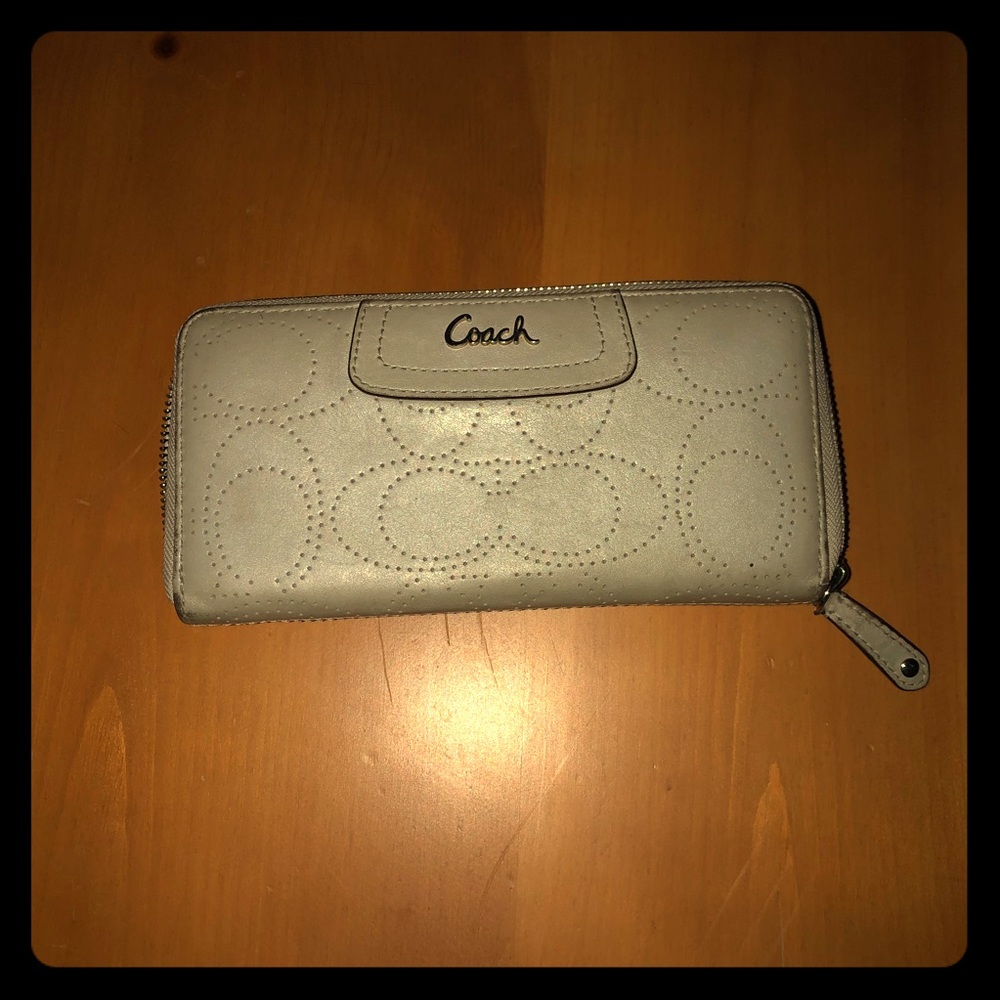 Tan Coach Wallet